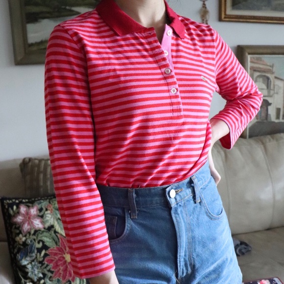 Lacoste Striped Polo - Picture 3 of 4